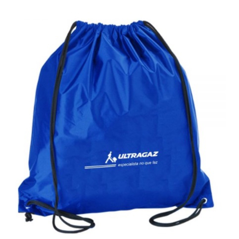 Foto S4017 - Mochila saco azul personalizada