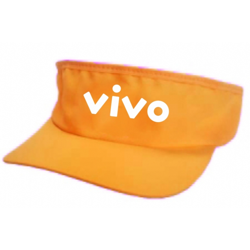 Foto S136 - Viseira laranja personalizada 