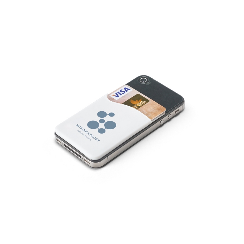 Foto S93264 - Porta cartões PVC para celular personalizado