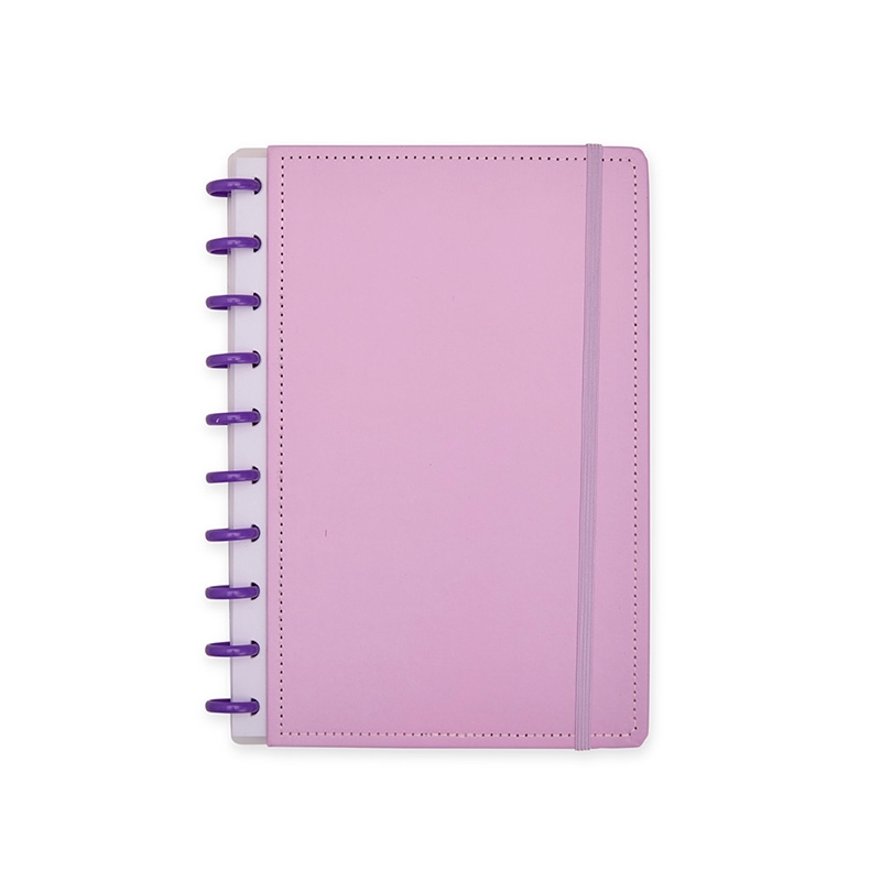 Foto Caderno rosa de Disco  personalizado para empresa 