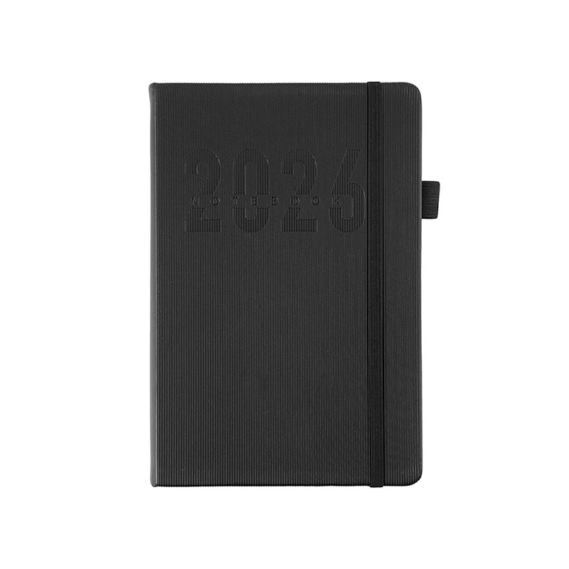 Foto Agenda Personalizada Diária Preta