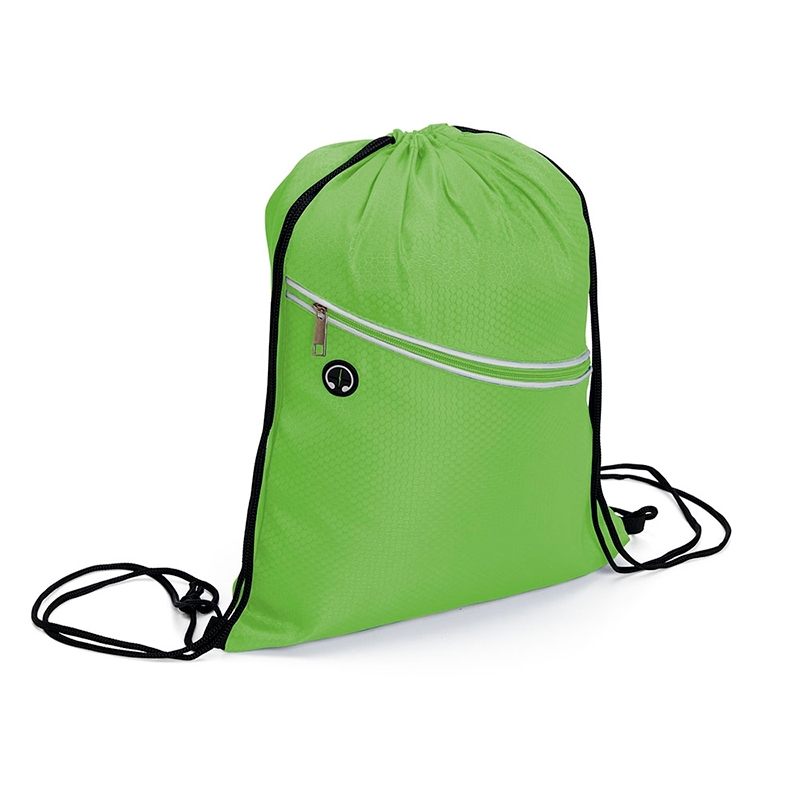 Foto Mochila Promocional Poliéster Verde