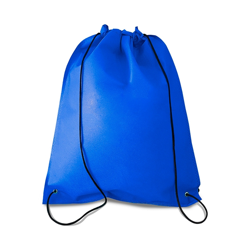 Foto Mochila Saco Personalizada TNT Azul