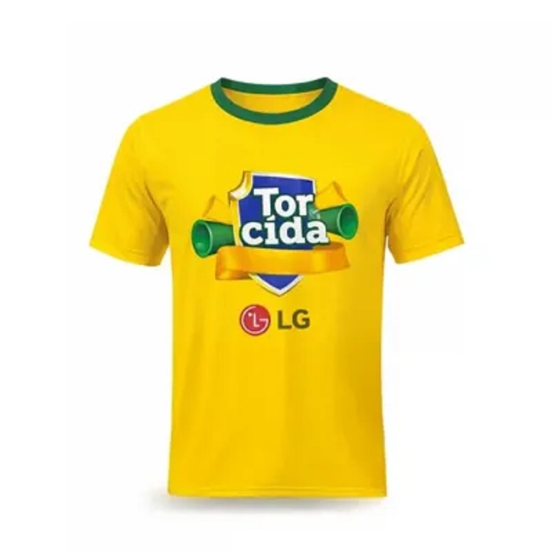 Foto camiseta  verde amarelo copa do mundo