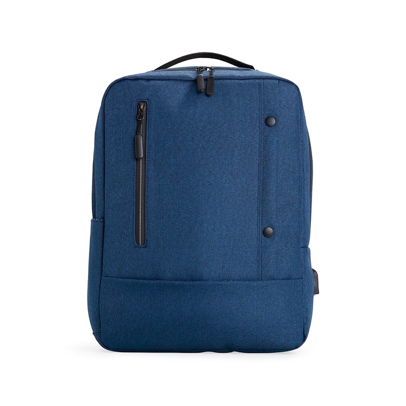 Foto Mochila Nylon Personalizada Azul