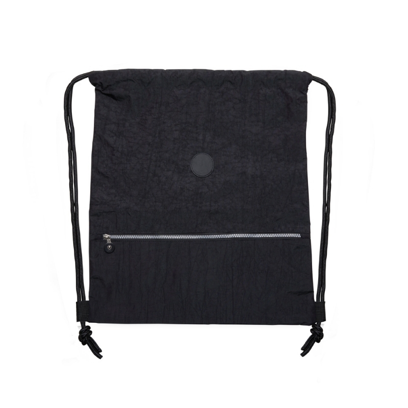 Foto Sacochila Nylon Personalizada Preta