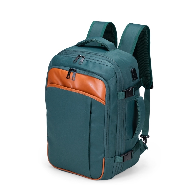 Foto Mochila Expansível Personalizada Verde
