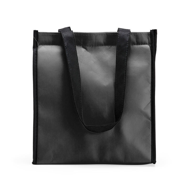 Foto Bolsa Térmica TNT Impermeável Personalizada Preta