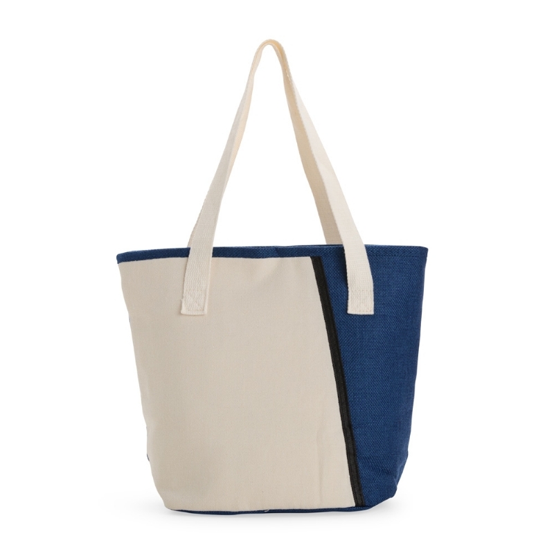 Foto Bolsa Sacola Térmica Poliéster Personalizada Azul