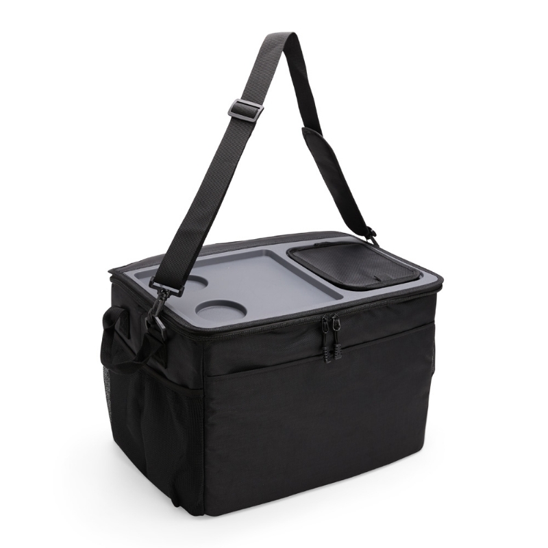 Foto Bolsa Térmica Poliéster Personalizada Preta