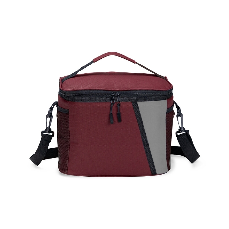 Foto Bolsa Térmica Personalizada Poliéster Vermelha