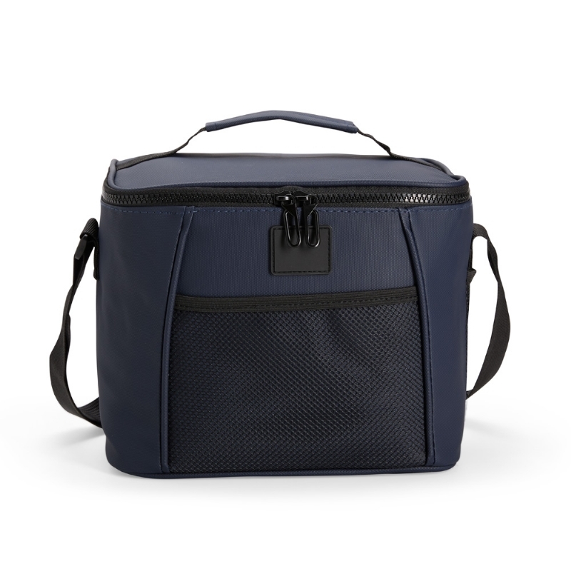 Foto Bolsa Térmica Poliéster e PVC Personalizada Azul
