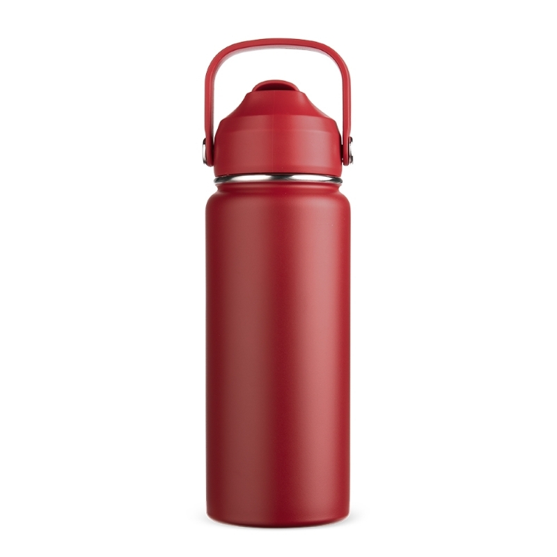 Foto Garrafa Térmica Inox Personalizada Vermelha