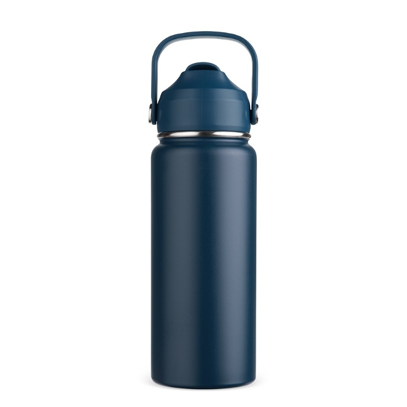 Foto Garrafa Térmica Inox Personalizada Azul