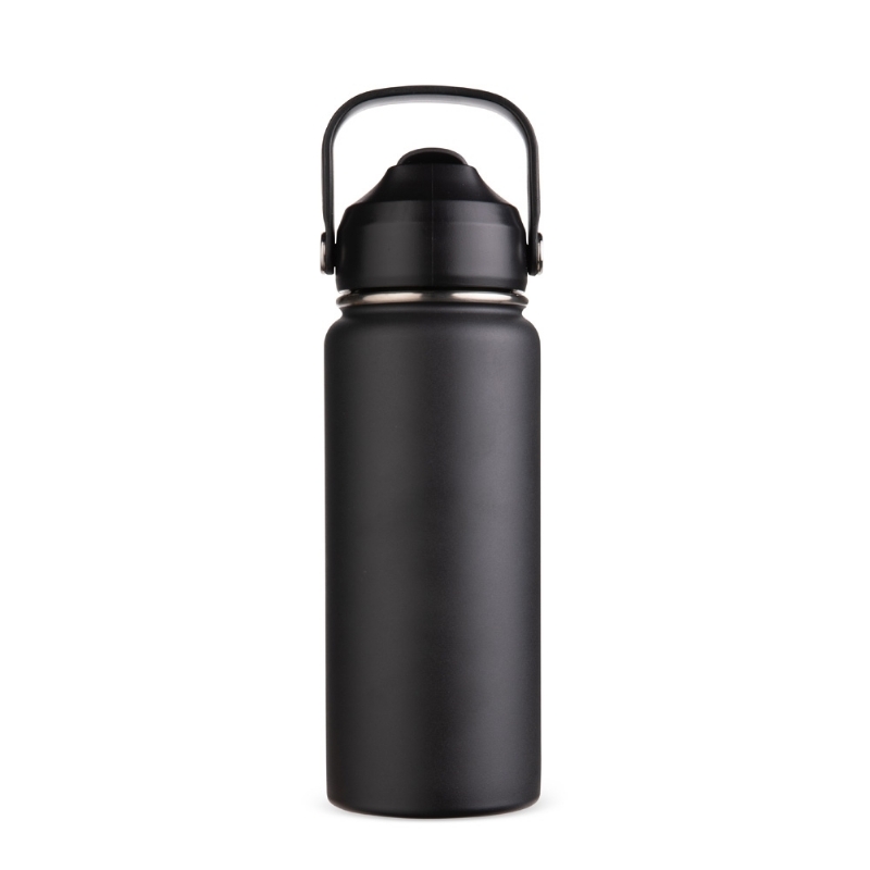 Foto Garrafa Térmica Inox Personalizada Preta