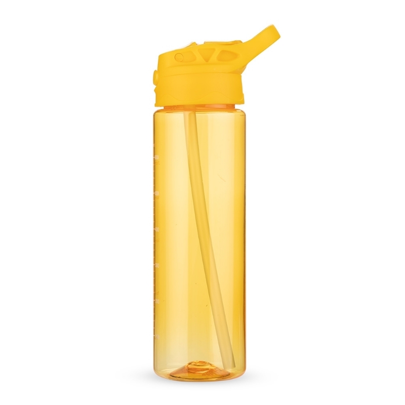 Foto Squeeze Plástico Personalizado Amarelo