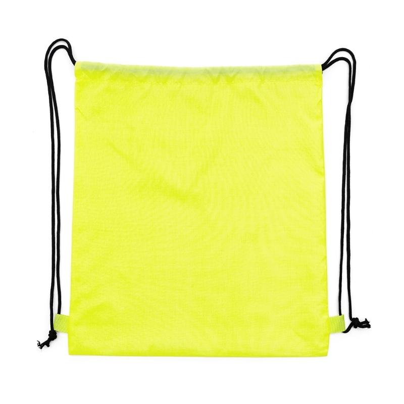 Foto Mochila Saco Poliéster Impermeável Amarela