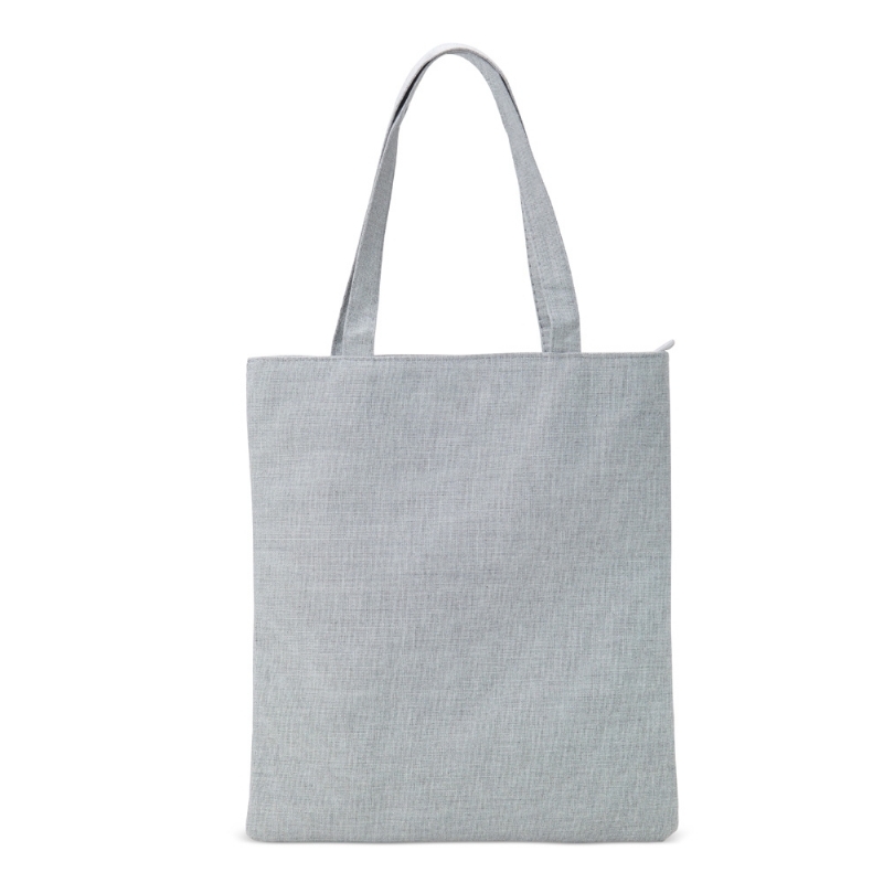 Foto Sacola Nylon Personalizada Cinza