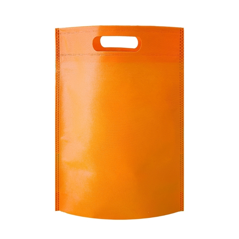 Foto Sacola TNT Sem Alça Personalizada Laranja