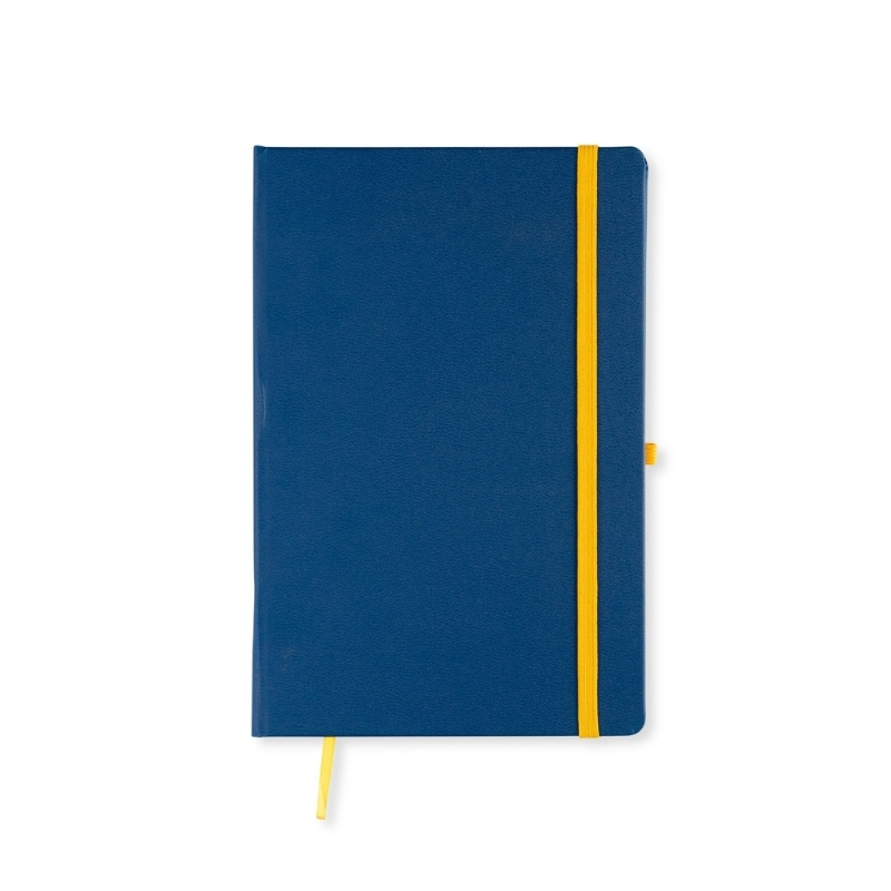 Foto Caderneta Pauta Personalizada Capa Azul
