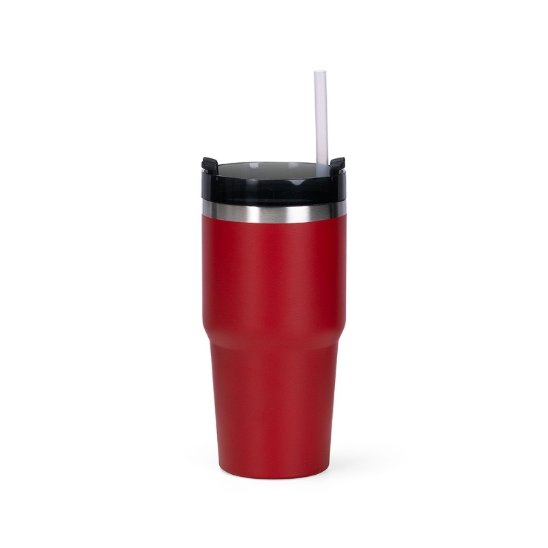Foto Copo Térmico Inox Personalizado Vermelho