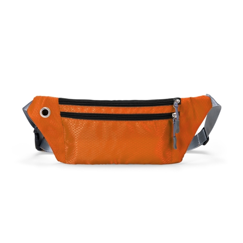 Foto Pochete Esportiva Antifurto Personalizada Laranja