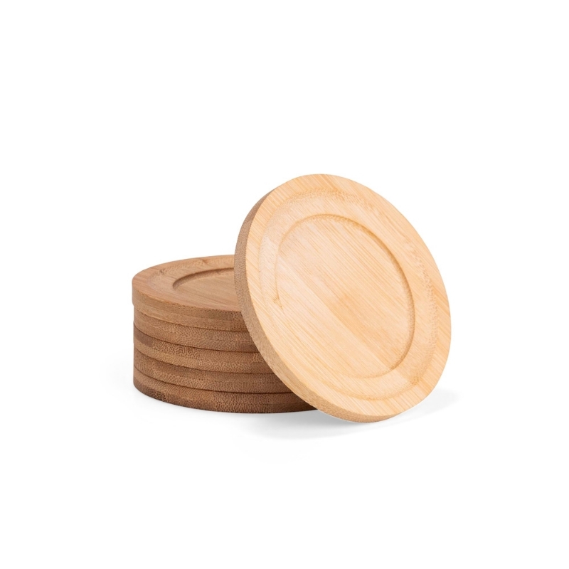 Foto Kit Porta-Copo Bambu Personalizado