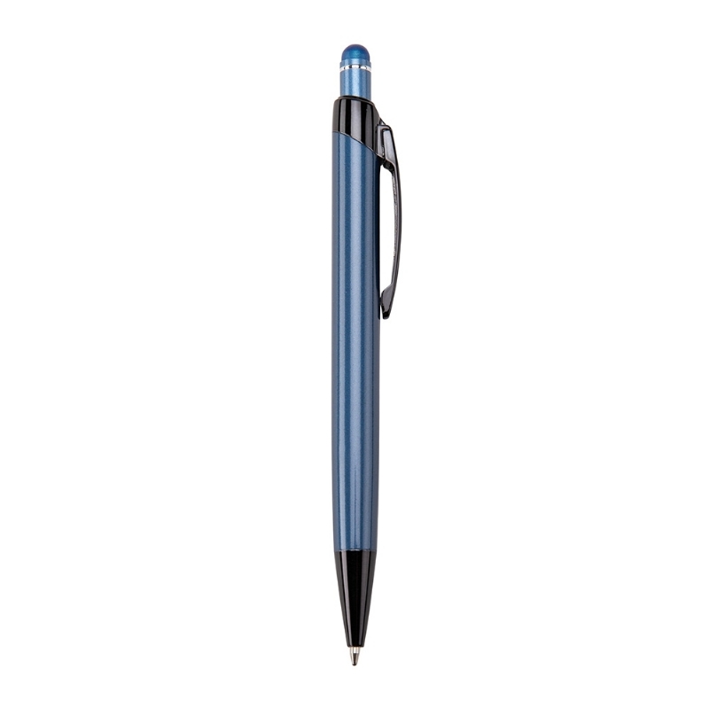 Foto Caneta Metal Touch Personalizada Azul