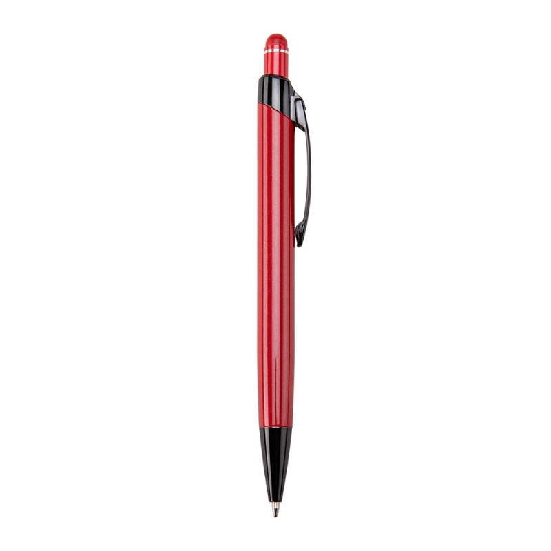 Foto Caneta Metal Touch Personalizada Vermelha