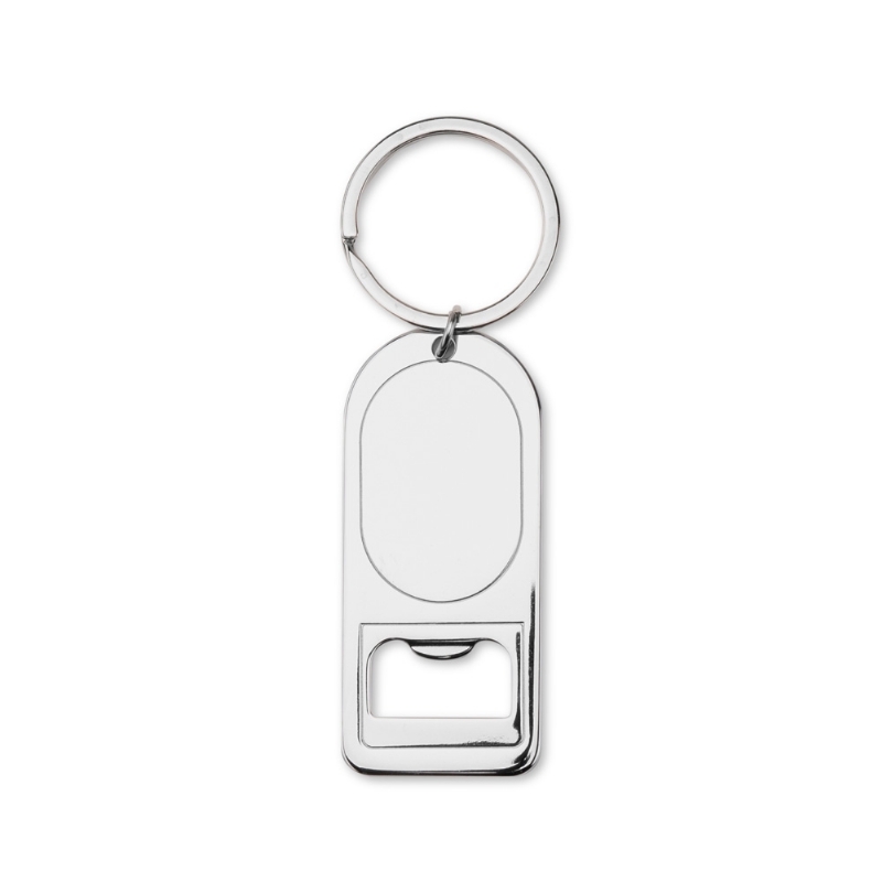 Foto Chaveiro Metal Abridor Personalizado Para Brinde