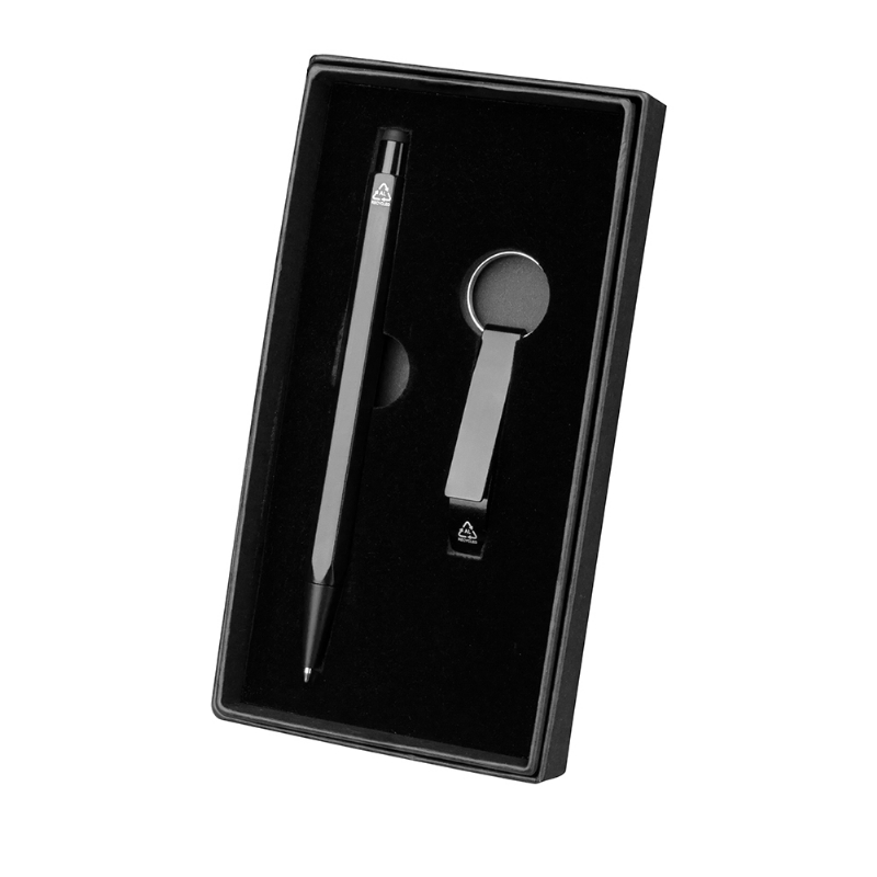 Foto Kit Caneta Chaveiro Alumínio Personalizado