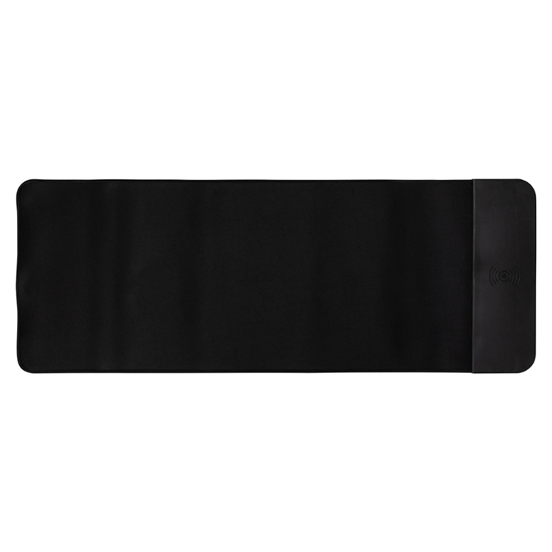 Foto Desk Pad Carregamento Indução Personalizado Preto