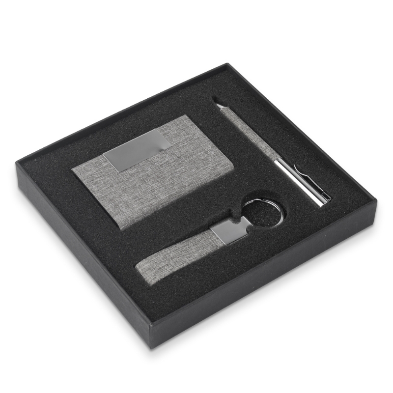 Foto Kit Executivo Personalizado Corporativo Cinza