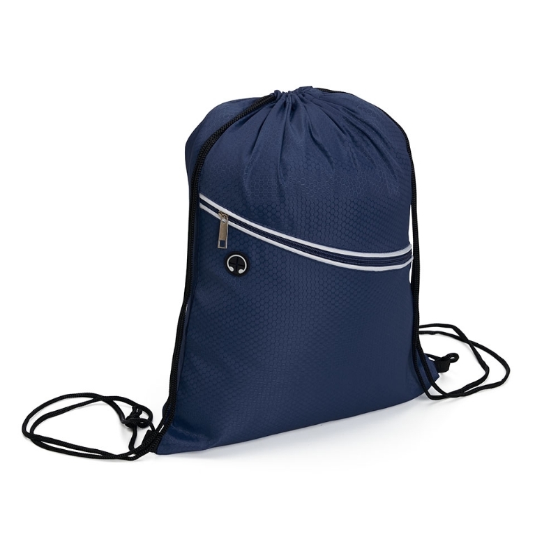 Foto Sacochila personalizada azul marinho