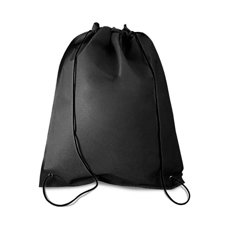 Foto Saco Mochila TNT Personalizada Preta
