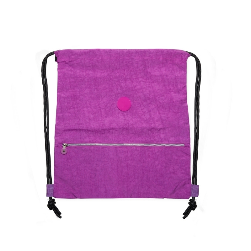 Foto Mochila Saco Impermeável Personalizada Roxa