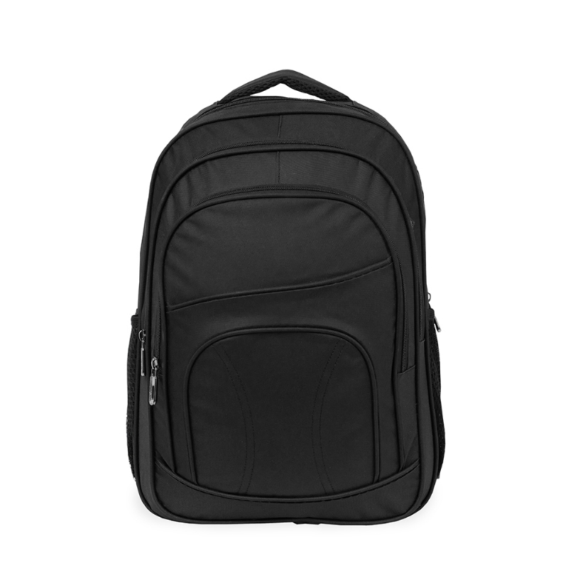 Foto Mochila Nylon Personalizada Preta