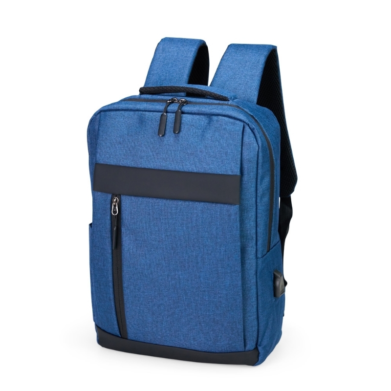 Foto Mochila Nylon Oxford Personalizada Azul