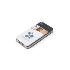 Foto S93264 - Porta cartões PVC para celular personalizado