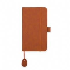 Foto Caderneta Para Brinde Marrom