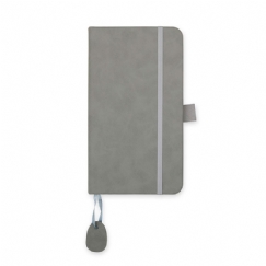 Foto Caderneta Para Brinde Cinza