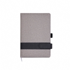 Foto Caderneta A5 para brindes cor cinza