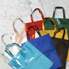 Foto Sacola Metalizada personalizada pra eventos