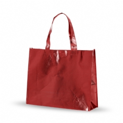Foto Sacola vermelha  Metalizada personalizada para brindes eventos  ENTREGA RAPIDA