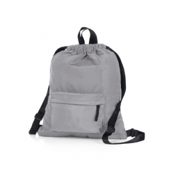 Foto Sacochila personalizada cinza