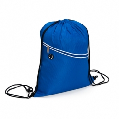 Foto Mochila saco personalizada azul