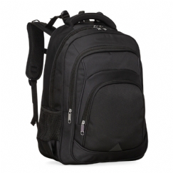 Foto Mochila Poliéster Personalizada Promocional Preta