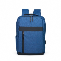 Foto Mochila Nylon Oxford Personalizada Azul