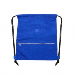 Foto Mochila Saco Nylon Impermeável Azul