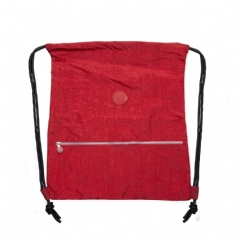 Foto Sacochila Nylon Personalizada Vermelha